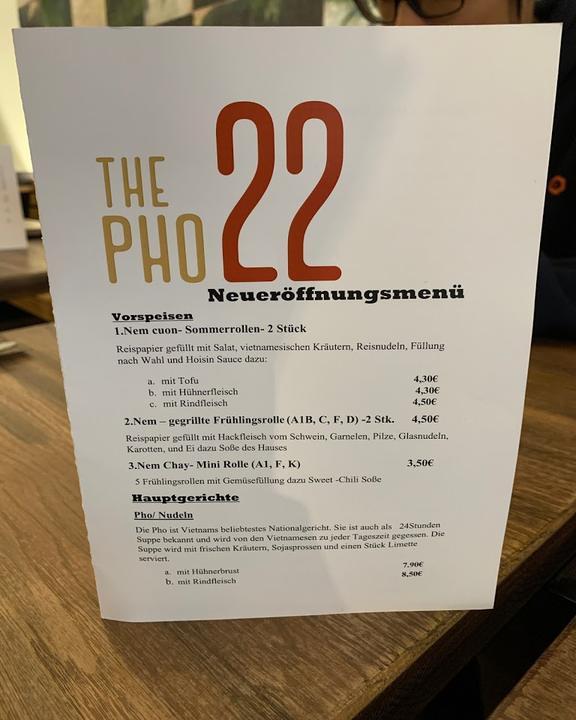 The Pho 22